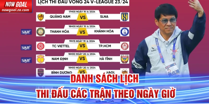 Lịch thi đấu